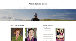 Desktop Screenshot of amishfictionbooks.com